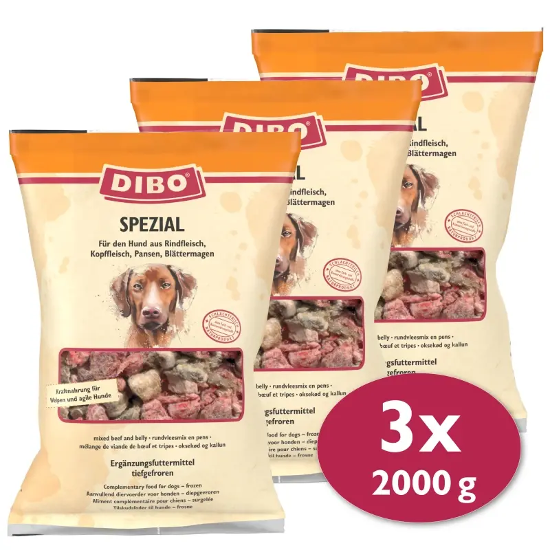 fressnapf DIBO Frostfutter Spezial 3x2 kg Tägliche Deals