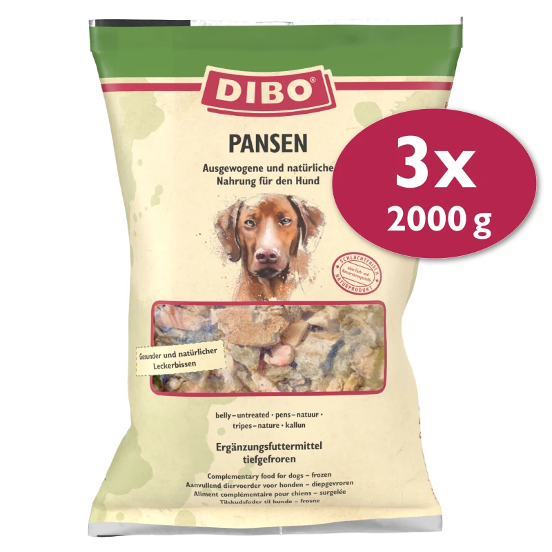 fressnapf DIBO Frostfutter Pansen 3x2 kg