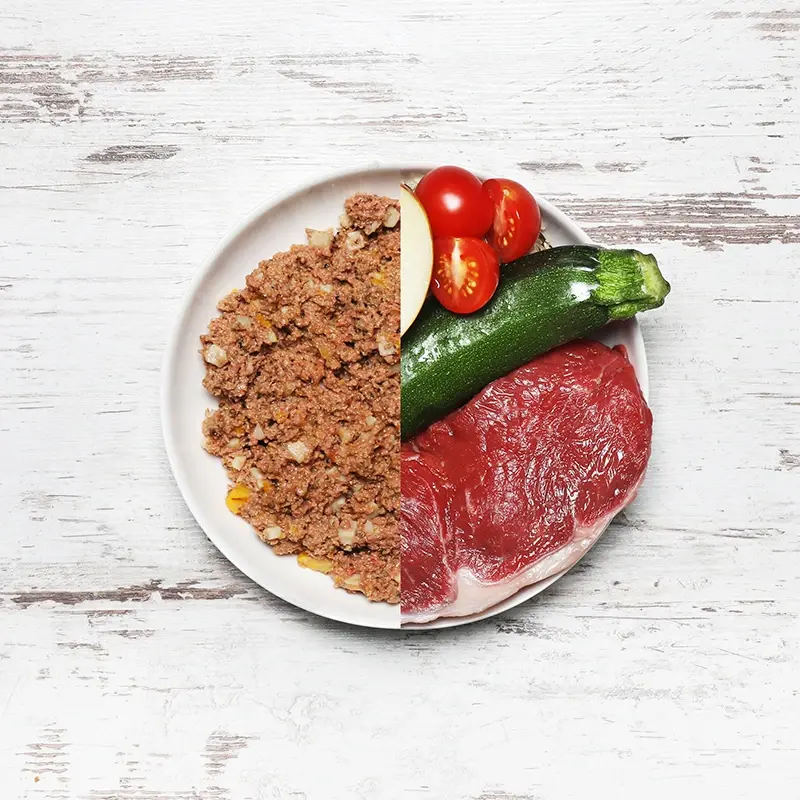 fressnapf DOG'S LOVE BIO 6x800g Rind mit Reis Apfel & Zucchini Bis zu 55% Rabatt