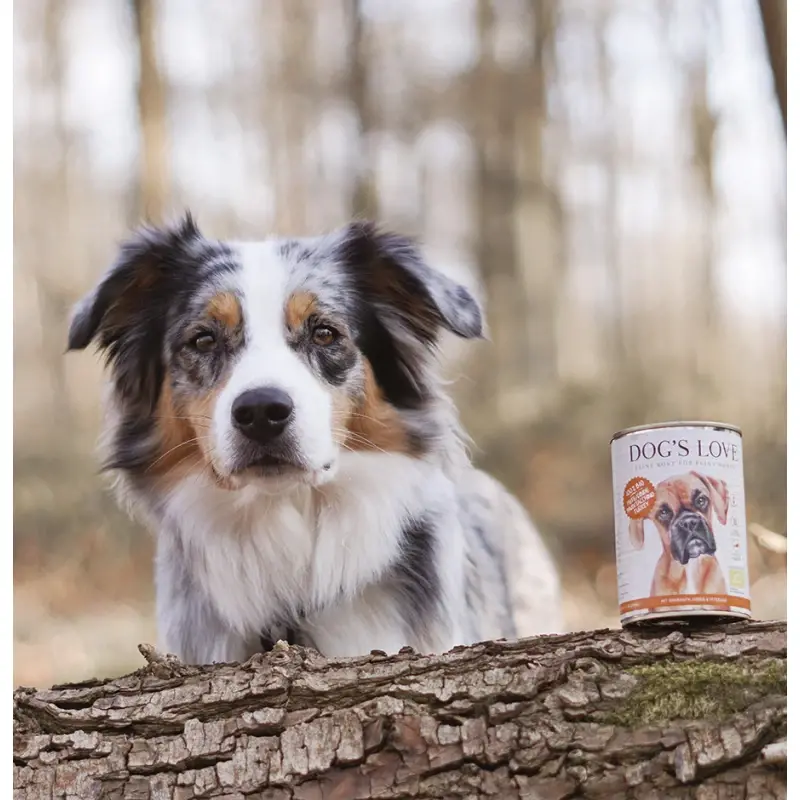fressnapf DOG'S LOVE BIO 6x400g Pute mit Amaranth & Kürbis Super Rabatt
