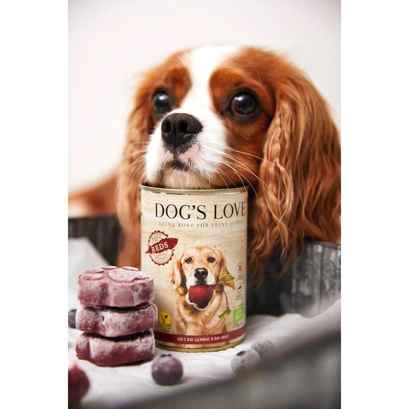 fressnapf DOG'S LOVE Reds Bio Obst und Gemüse 6x400 g Riesige Rabatte