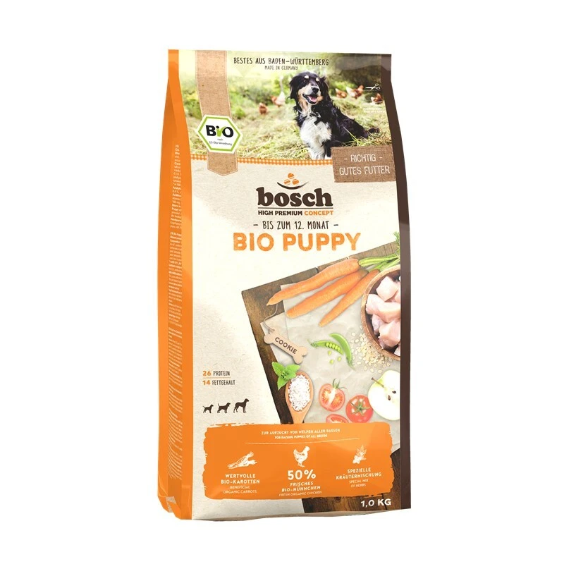 fressnapf bosch BIO Puppy Hühnchen + Karotten 1 kg