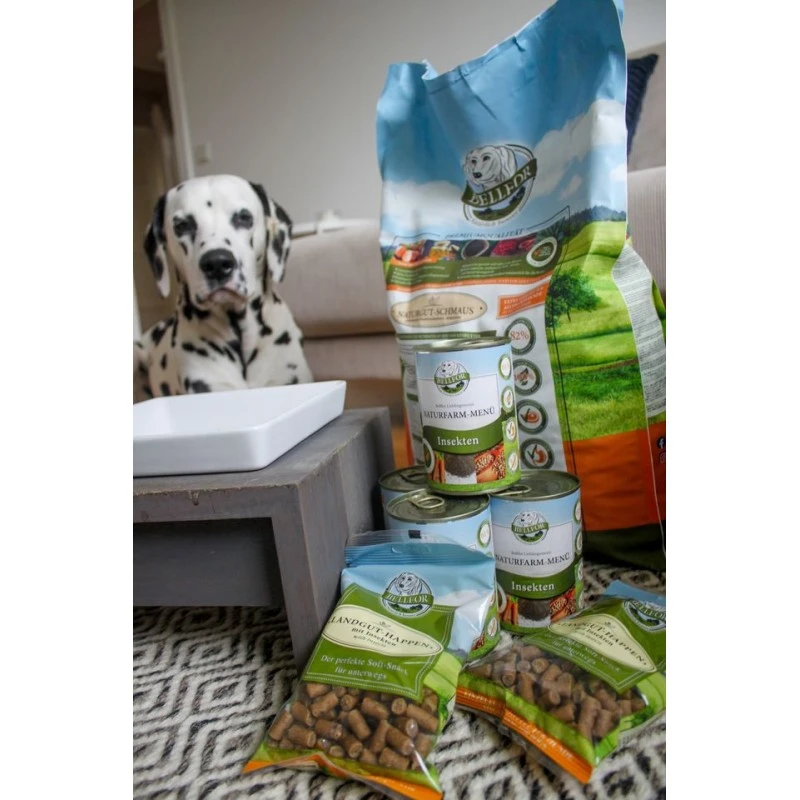 fressnapf Bellfor Hundefutter Nass mit Insekten - Naturfarm-Menü - 400g Outlet