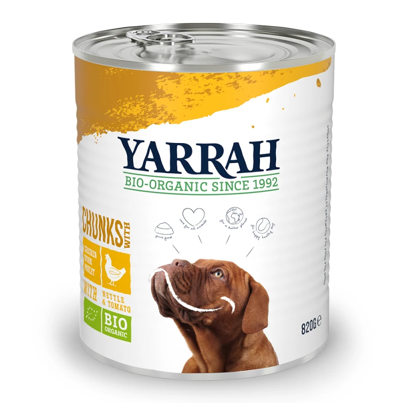 fressnapf Yarrah Bio Adult 6x820 g Huhn