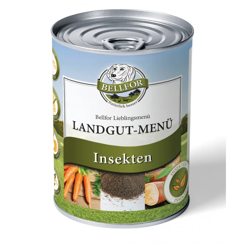 fressnapf Bellfor Hundefutter Nass mit Insekten - Landgut-Menü - 6x800g Günstig kaufen