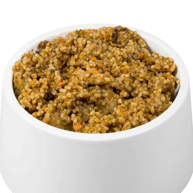 fressnapf Sanoro BIO Gemüse-Obst-Mix 4 mit Bio-Quinoa 12x400g Begrenztes Angebot