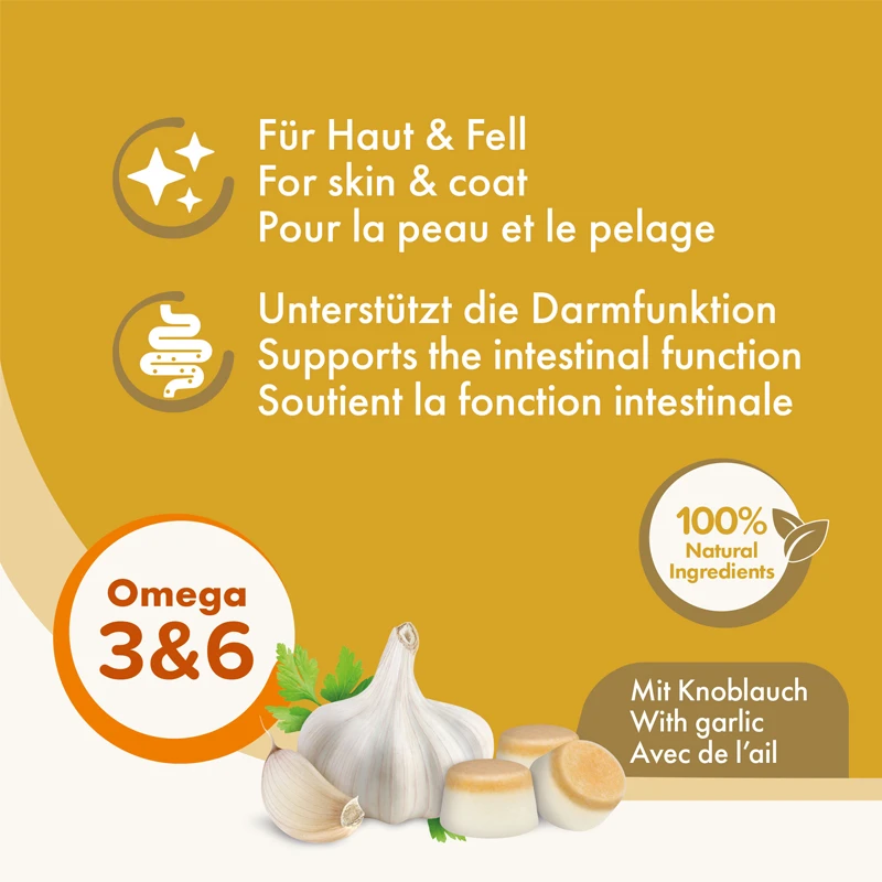 fressnapf Beaphar Haut- und Fellkur Bonbons 245g mit Knoblauch Zeitlich begrenztes Angebot