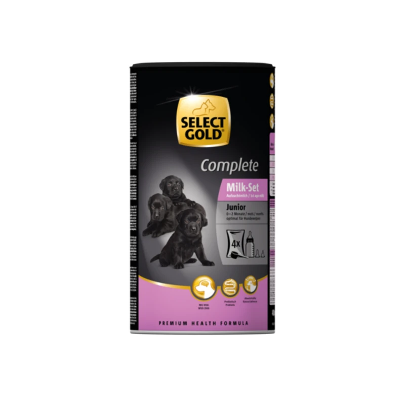 fressnapf SELECT GOLD Complete Milk-Set Junior inkl. Milchflasche & Löffel 400g