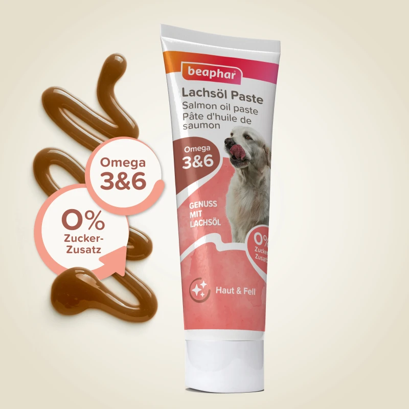 fressnapf Beaphar Lachsöl Paste Hund 250g Kauf eins, bekomm eins gratis