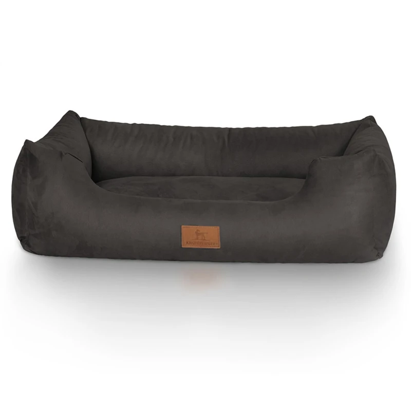 fressnapf Knuffelwuff Hundebett Dreamline aus Velours schwarz M-L Flash Sale
