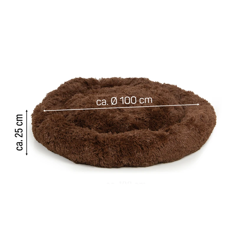 fressnapf Wallace & Jones Plüschbett Sarnia L braun Begrenztes Angebot