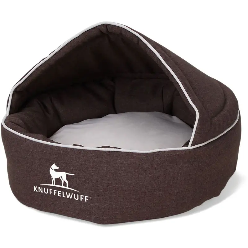 fressnapf Knuffelwuff Hundehöhle Pumbaa aus Velours braun L