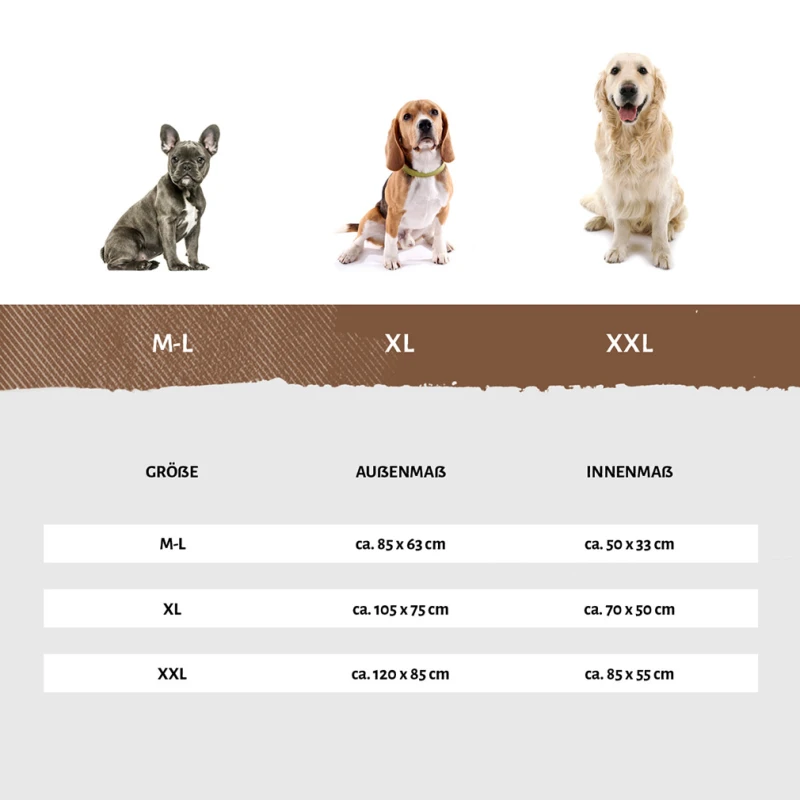 fressnapf Knuffelwuff Orthopädisches Hundebett Luisa aus Velours mit feinem Handwebcharakter Sunshine Edition beige M-L Heißer Verkauf