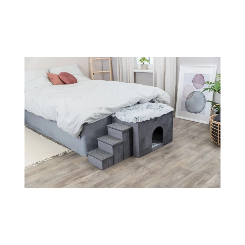 fressnapf Trixie Höhle Harvey mit Beistellbett im Angebot