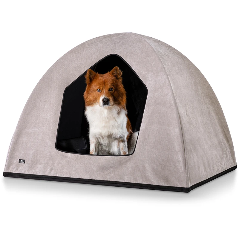 fressnapf Knuffelwuff Hundehöhle Yucatan passend für Hundebetten und Hundematten beige M-L
