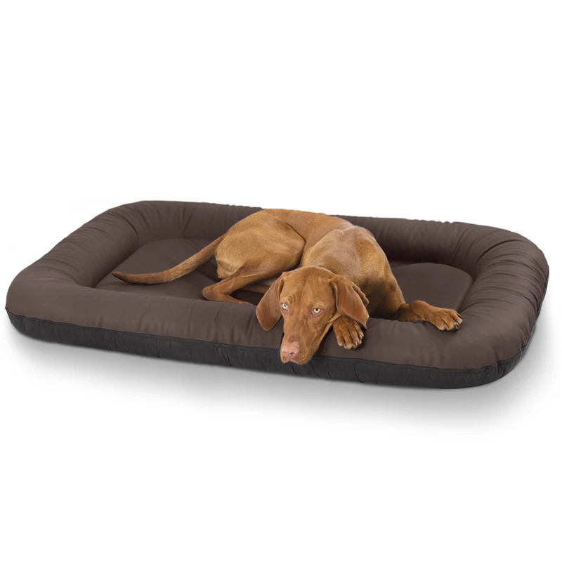 fressnapf Knuffelwuff Kunstleder Hundebett Jerry braun XL Bis zu 55% Rabatt