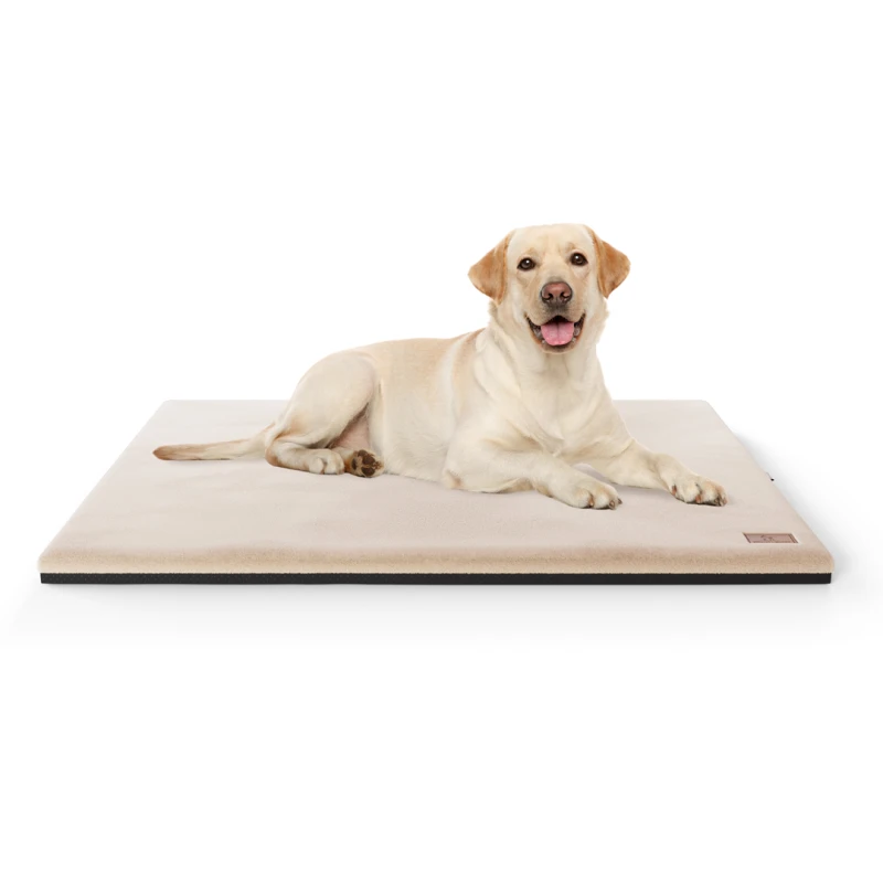 fressnapf Knuffelwuff Orthopädische kuschelige Hundematte Berrith aus weichem Kaninchen Fellimitat beige M