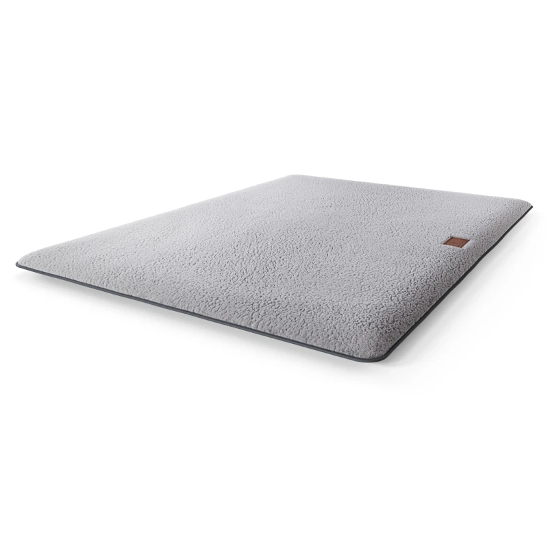 fressnapf Knuffelwuff kuschelige Hundematte Calliope aus Teddy Material grau M-L Clearance-Verkauf