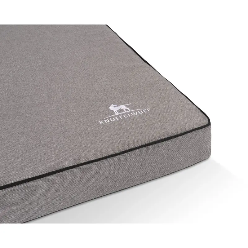 fressnapf Knuffelwuff Orthopädische Hundematte Nantucket aus Velours mit Handwebcharakter grau L Black Friday Preise