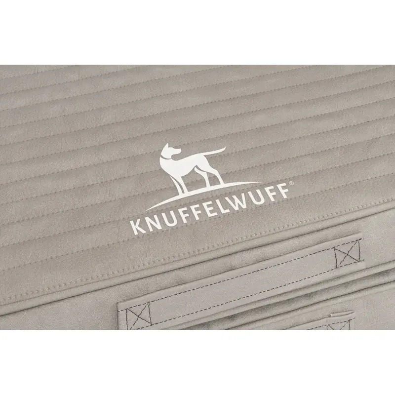 fressnapf Knuffelwuff Faltbare Reisematte Orthopädisch Roanoke aus Laser gestepptem Kunstleder grau M-L 2025