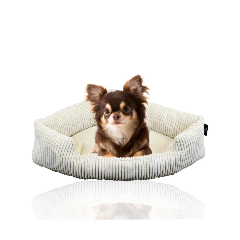 fressnapf Rohrschneider ® XXL Eck-Hundebett für große Hunde aus Cord M Fabrik Onlineshop