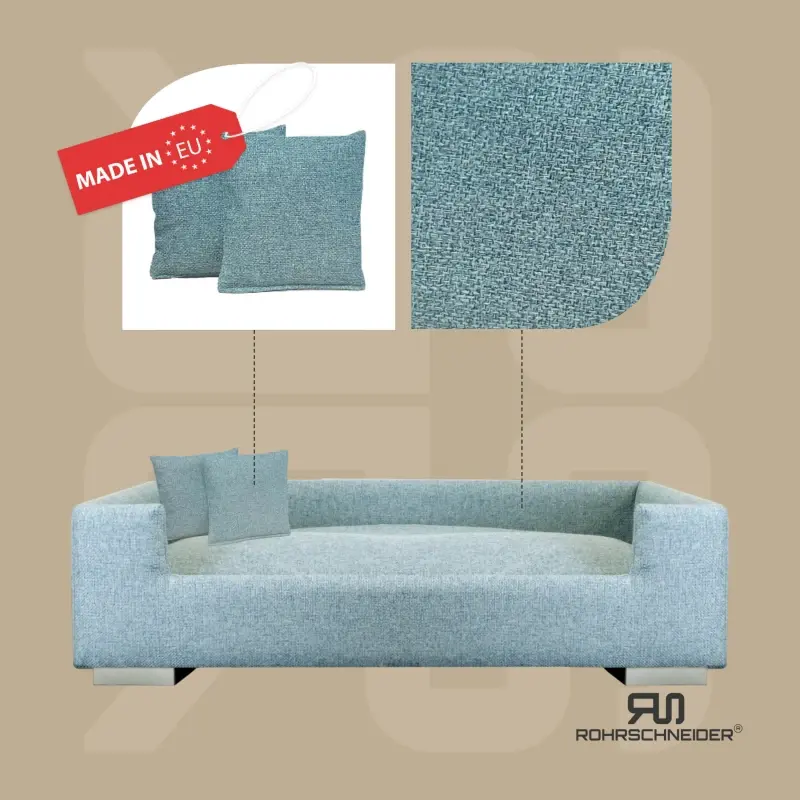 fressnapf Rohrschneider ® Hundesofa Hundebett für mittelgroße und grosse Hunde inkl. 2x Dekokissen Valentinstagsangebot