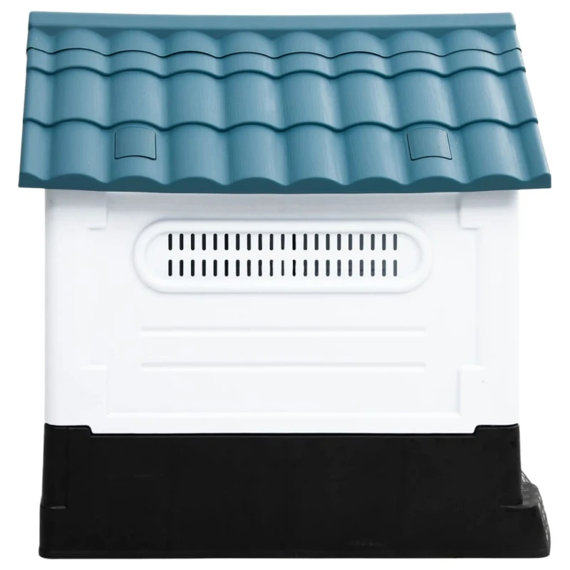 fressnapf VidaXL Hundehütte aus Polypropylen blau 57 cm 68 cm 66 cm Tiefpreis