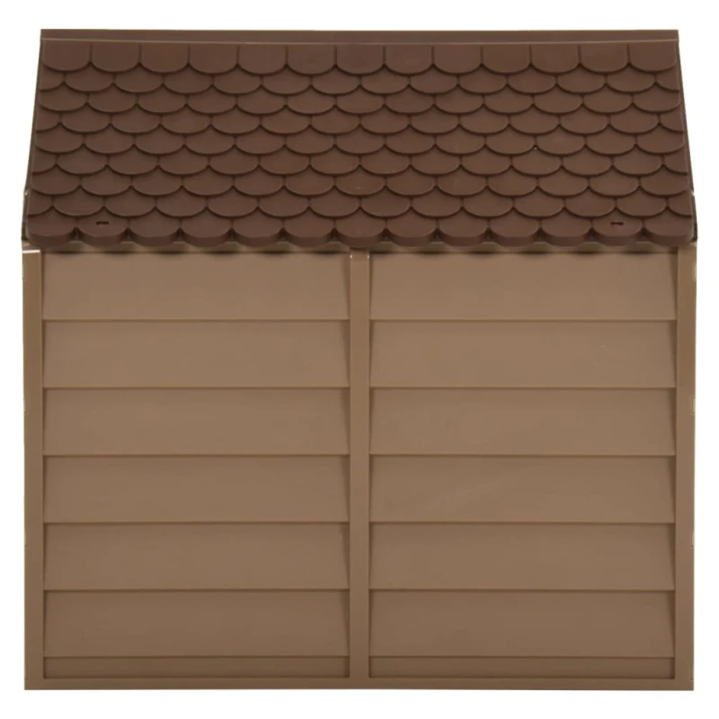 fressnapf VidaXL Hundehütte Braun PP Hundehaus Hundehöhle Hundebox 71 cm 71 5 cm 68 cm Super Sparpreis