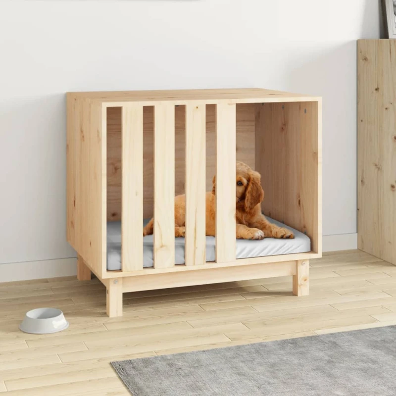 fressnapf VidaXL Design Hundehütte aus Kiefernholz 70 cm 50 cm 62 cm Wochenangebot