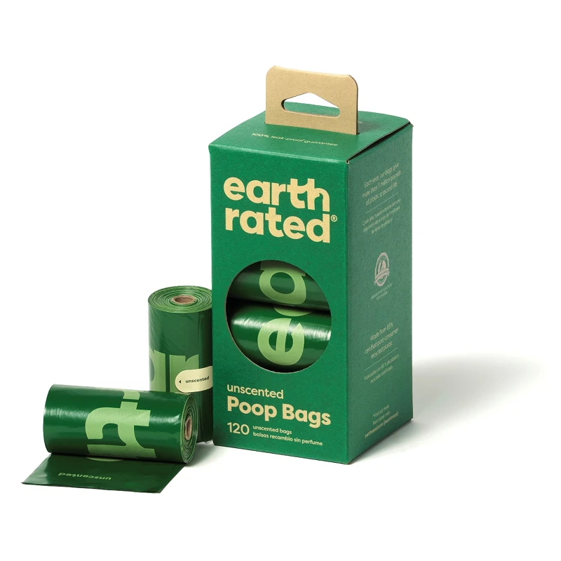 fressnapf Earth Rated Kotbeutel geruchlos auf 8 Nachfüllrollen 120 Stk