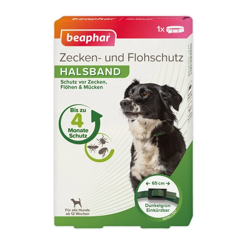 fressnapf Beaphar Zecken- und Flohschutz Halsband für Hunde