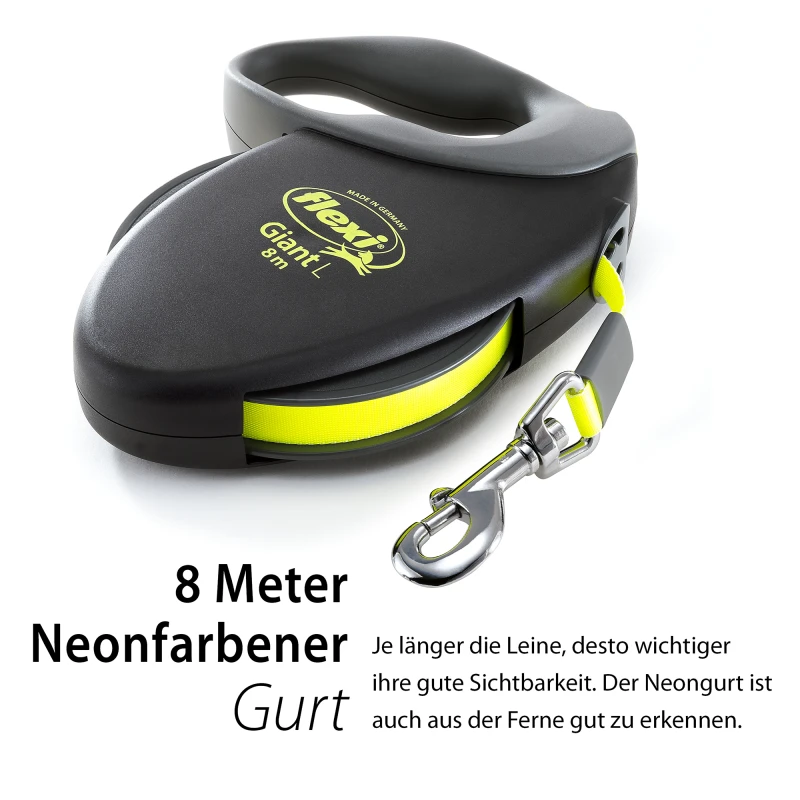 fressnapf Flexi Giant Neon Gurt M Vierteljährliche Förderung