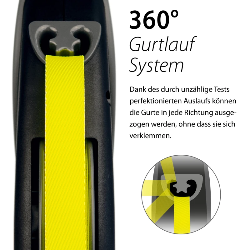 fressnapf Flexi Giant Neon Gurt M Vierteljährliche Förderung