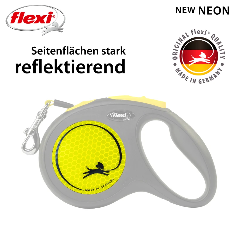 fressnapf Flexi New Neon Gurt neon M zollfrei