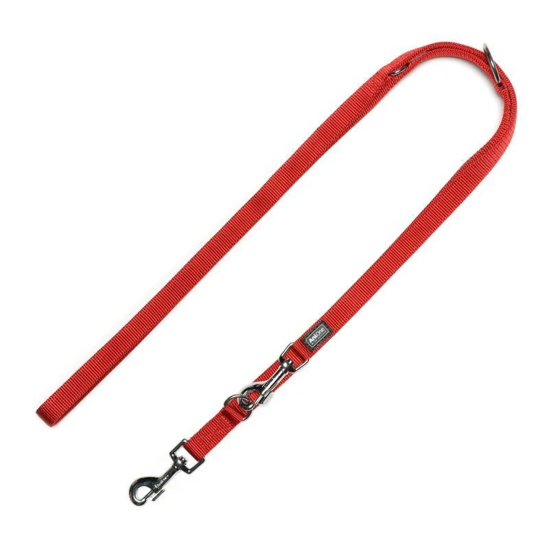 fressnapf AniOne Nylonführleine Classic 2-lagig rot M