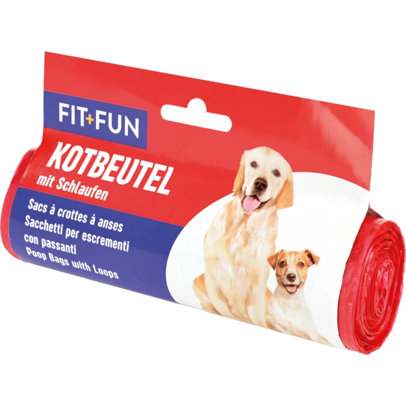 fressnapf FIT+FUN Hundekotbeutel mit Schlaufen 50 Stück