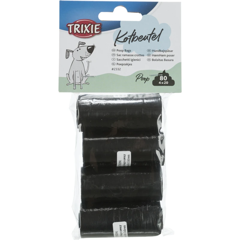 fressnapf Trixie Hundekotbeutel 4 Rollen x 20 Beutel