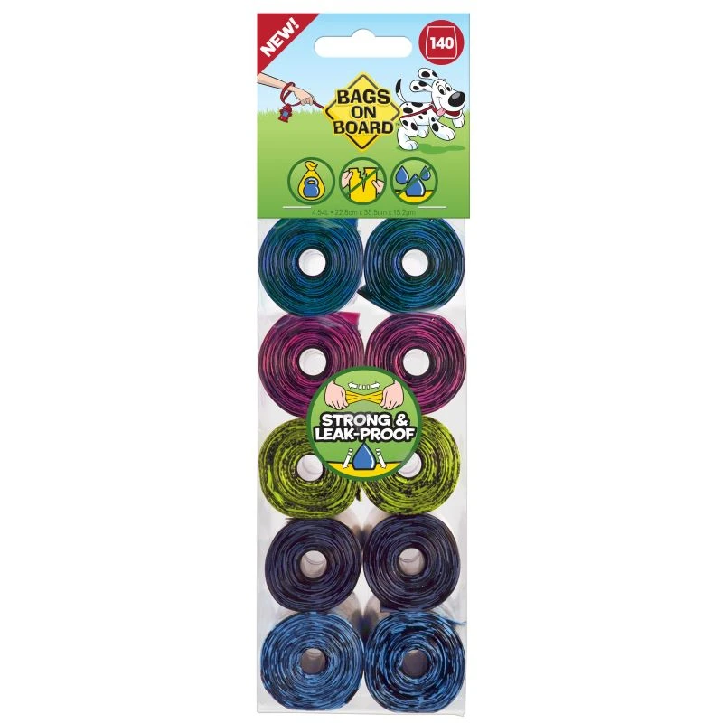 fressnapf SIMPLE SOLUTION Bags on Board 140 Kotbeutel – Bunt