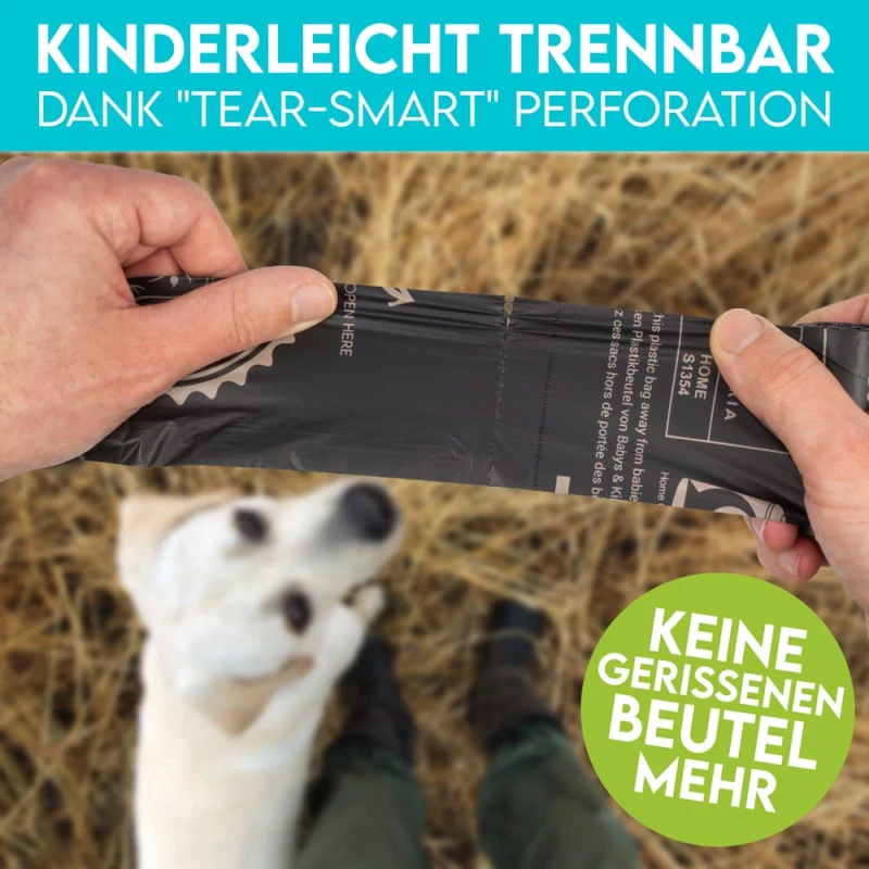 fressnapf HUND IST KÖNIG Hundekotbeutel biologisch abbaubar 100% kompostierbare Kotbeutel für Hunde Weihnachtsangebot