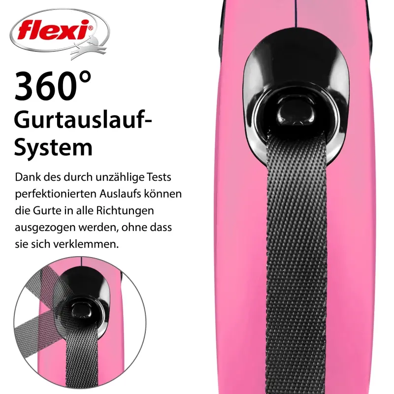 fressnapf Flexi New Classic Gurt pink XS 3 m 12 kg Valentinstagsangebot