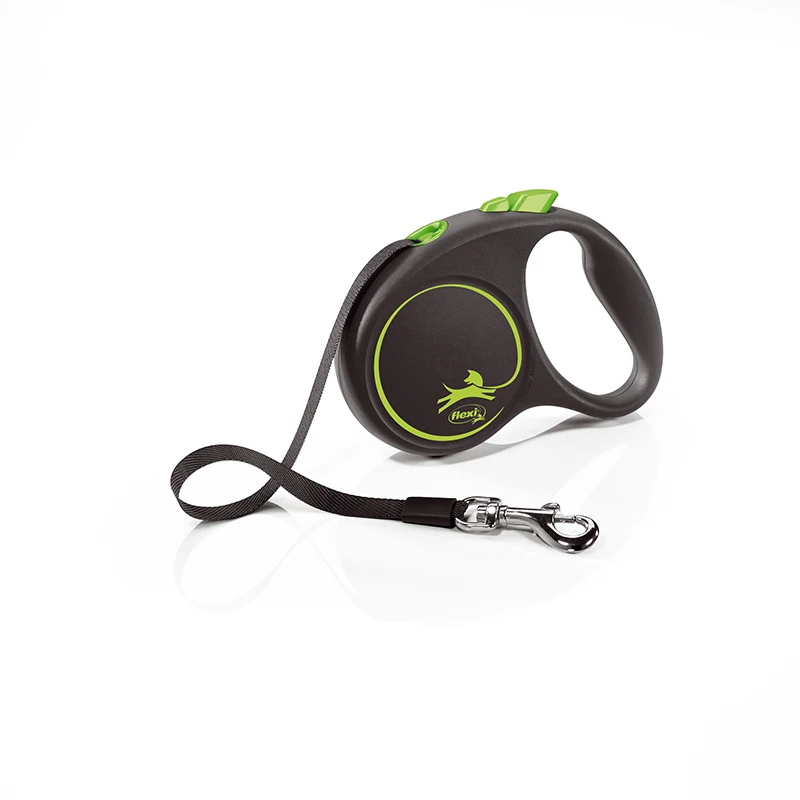 fressnapf Flexi Black Design Gurt grün S 5 m 15 kg