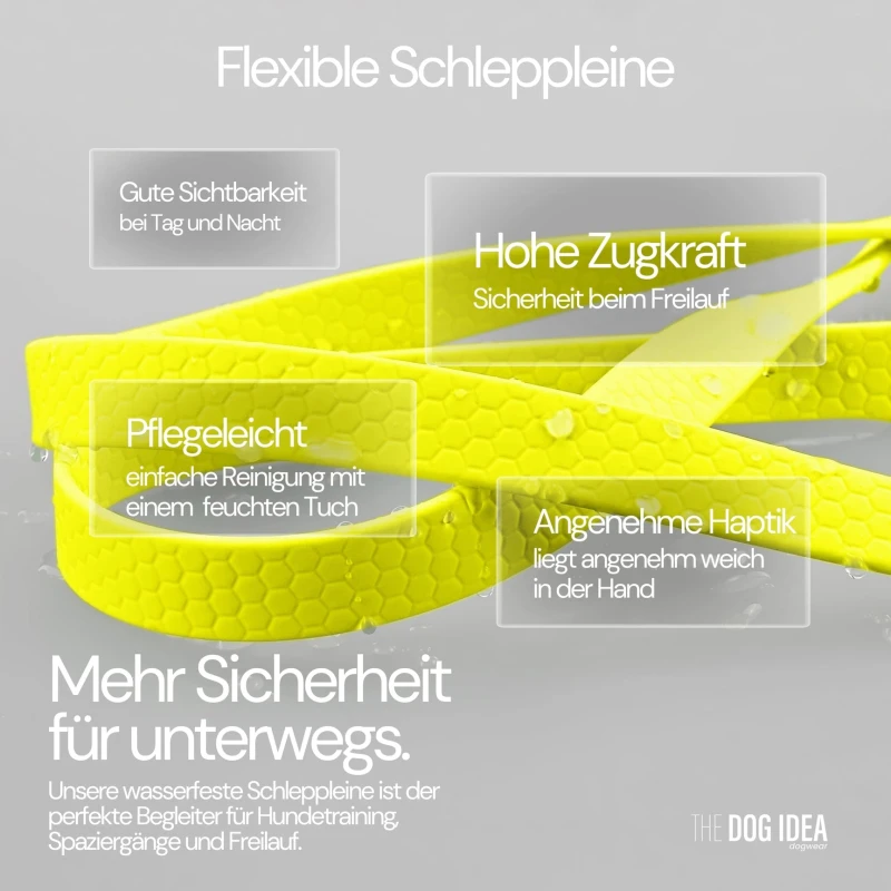 fressnapf THE DOG IDEA Schleppleine Neongelb 5 m Kauf eins, bekomm eins gratis