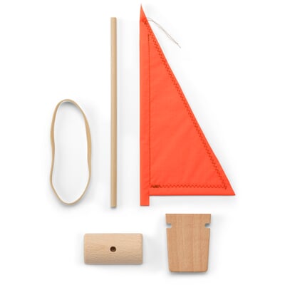 ﻿manufactum Bausatz Flaschenboot Neonorange Top Angebot
