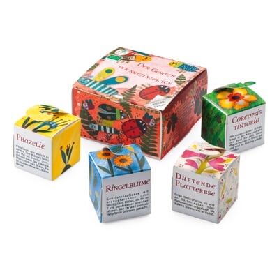 manufactum Bio-Blumensamen Samenwürfel für Nutzinsekten Zeitbegrenzte Promotion