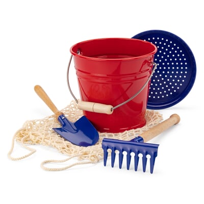 manufactum Sandkasten-Set Metall