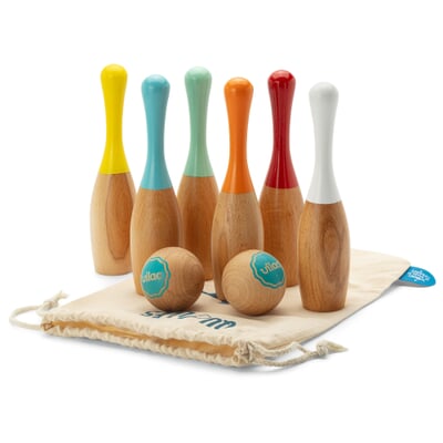 manufactum Kegelspiel Buchenholz