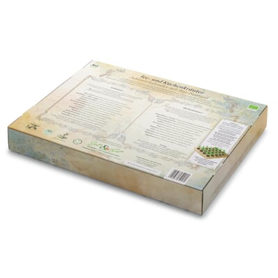 manufactum Saatgut-Adventskalender Tee- und Küchenkräuter Fabrikverkauf