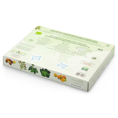 manufactum Saatgut-Adventskalender Bio-Hochbeetgemüse Fabrikpreis