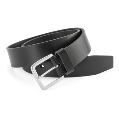 manufactum Herren-Ledergürtel Schwarz