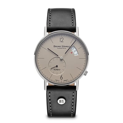 manufactum Armbanduhr Rondo Big Ø 38 mm Quarz
